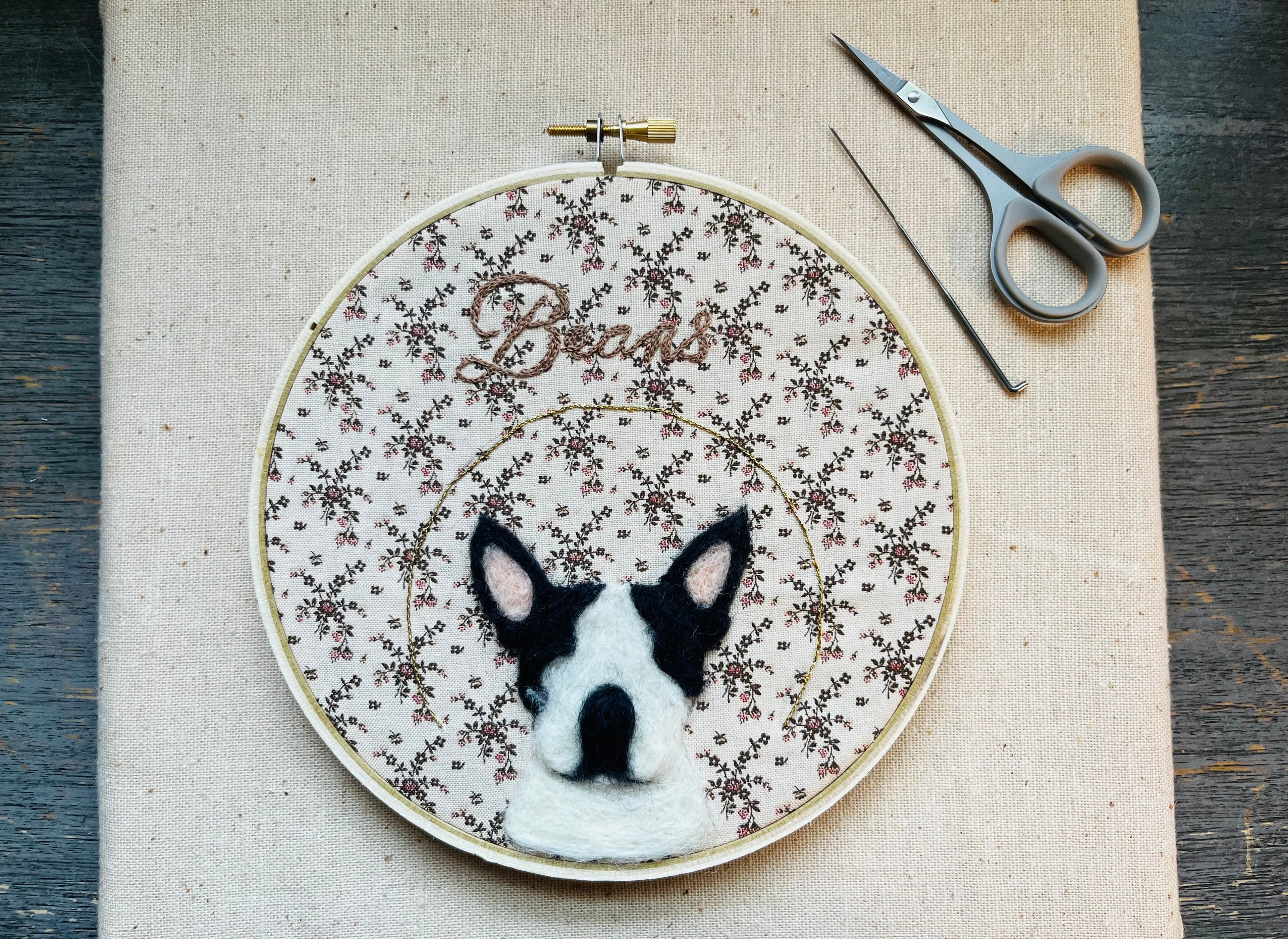 Custom Handmade Hoop Art & Keepsakes